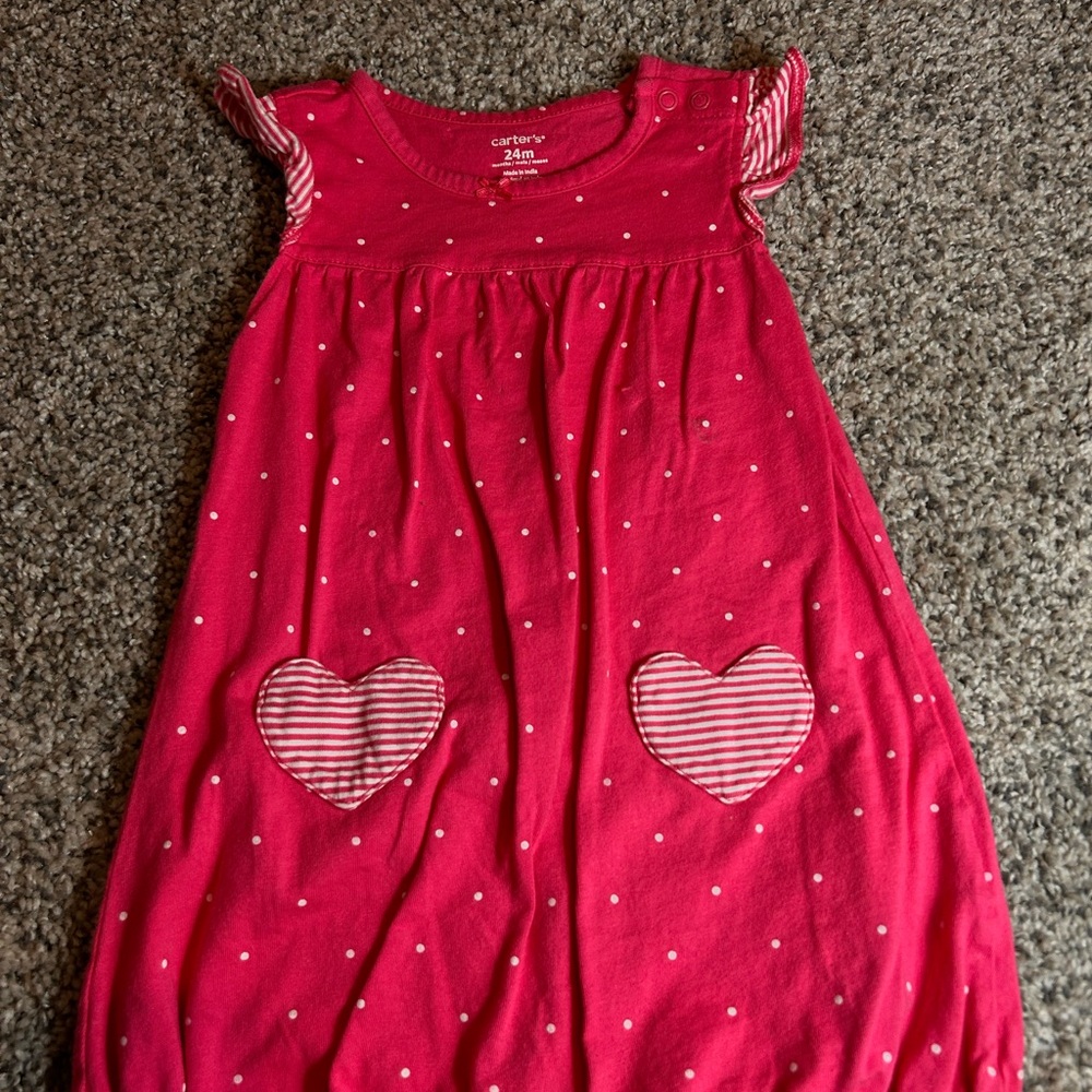 Carter's Red Heart Kids Pajamas